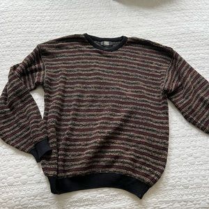 thrifted grandpa sweater